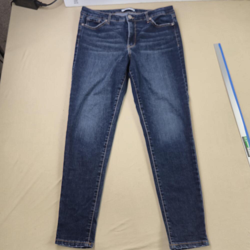 Nine West HR Perfect Skinny Jeans Womens 12 Blue Medium Wash Stretch Denim